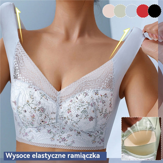 🔥【Kup 3, otrzymaj 3 gratis】💕🎁Biustonosz Ice Silk Ultra-cienki, oddychający, regulowany [40 kg-100 kg]