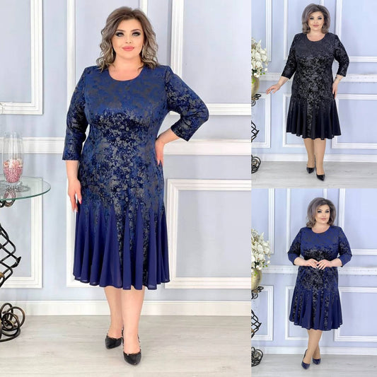 👗🎉【S-5XL】Nová ušľachtilá a módna rozšírená sukňa z roku 2025 