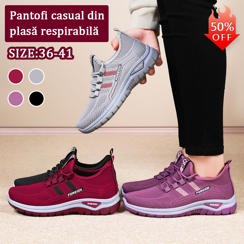 【36-41】👟Nowe oddychające buty do chodzenia po świeżym powietrzu z siateczki