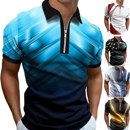 【S-6XL】😎Nové pánske polo tričko s krátkym rukávom 2024 