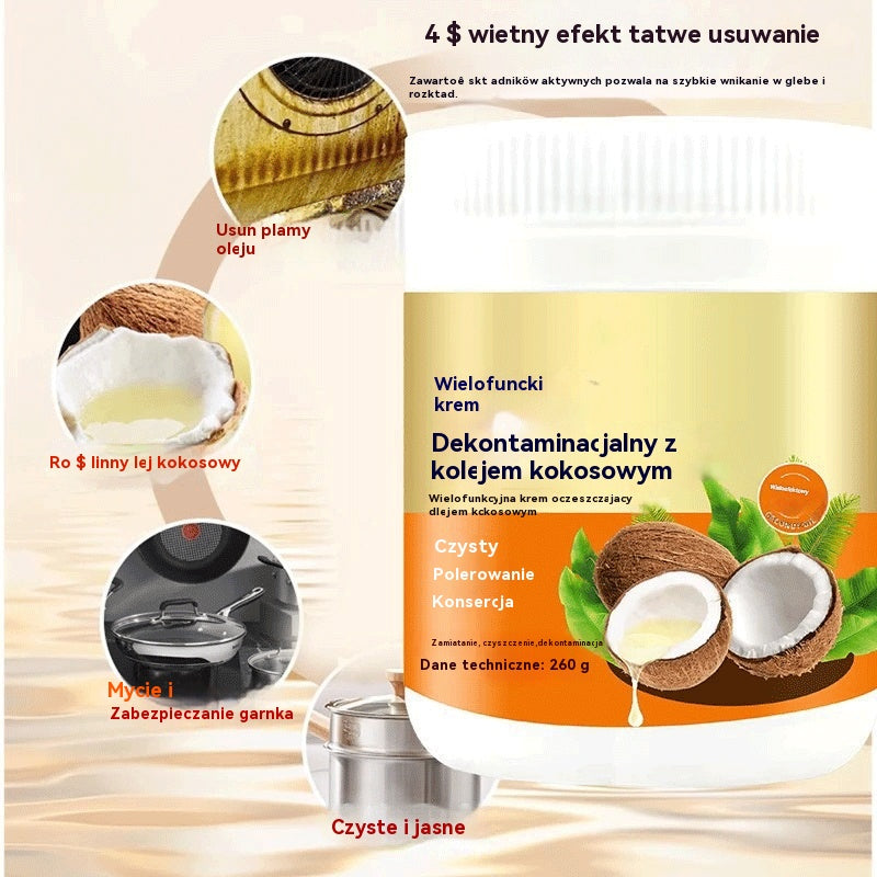 【Kup 1, otrzymaj 1 gratis】Wielofunkcyjny domowy krem czyszczący do usuwania tłuszczu, rdzy i kamienia