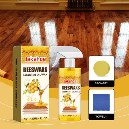 120 ml-es fa polírozó spray (szivaccsal és kendővel) bútorok ápolására, repedések megelőzésére és a festék védelmére.