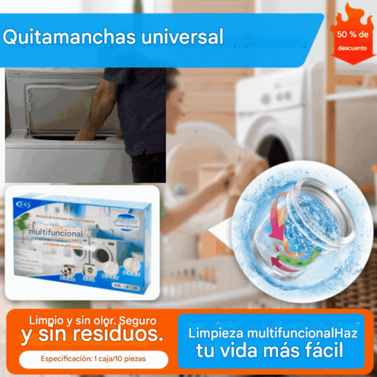 【Compra 3 cajas y llévate 3 cajas gratis】🎁【Producto de nuevo desarrollo】Quitamanchas universal