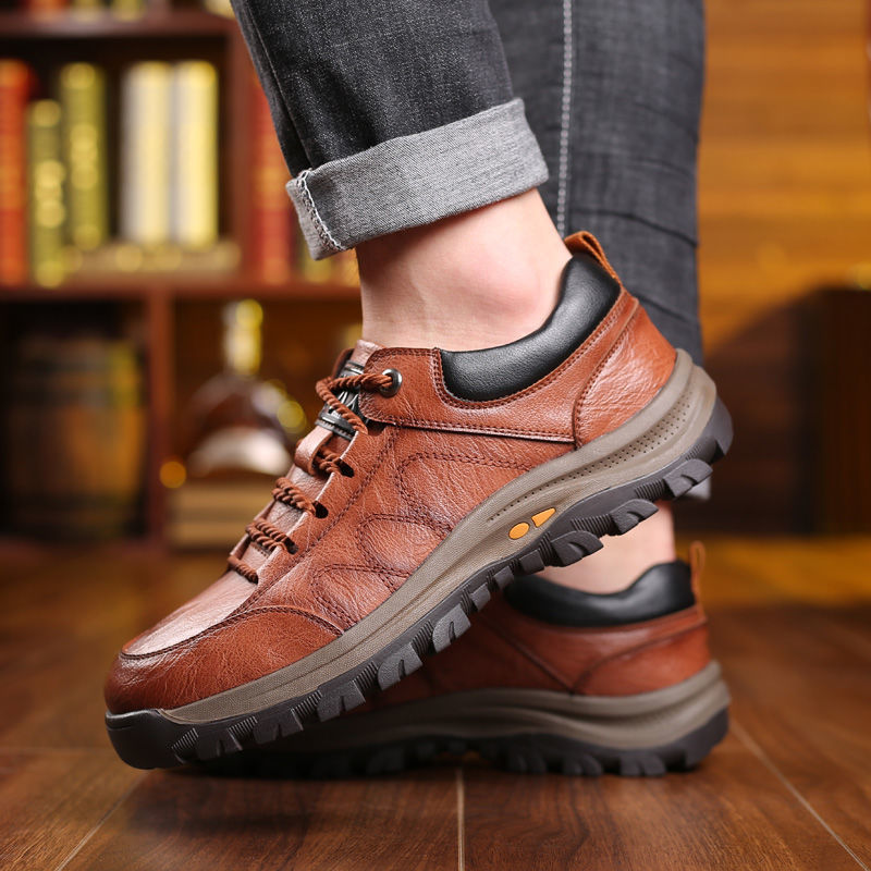 🔥【39-48】👞Los más vendidos con un 40% de descuento: zapatos de cuero para hombre de nueva moda de invierno 2025, extremadamente cómodos