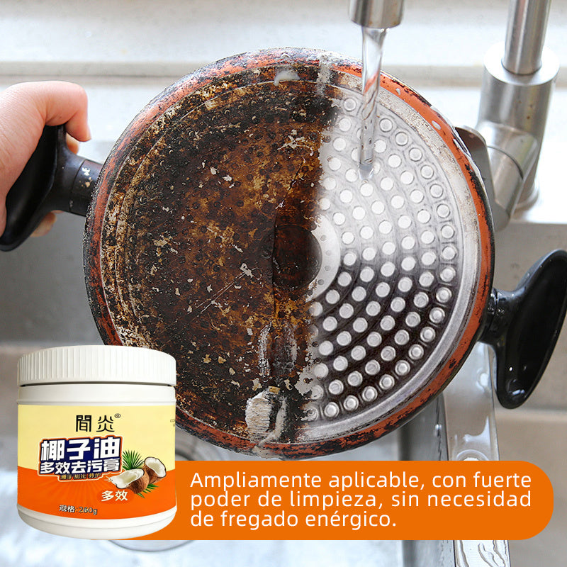🔥【Compra 2 y llévate 2 gratis】Crema limpiadora doméstica multifuncional para limpiar aceite, óxido y sarro.