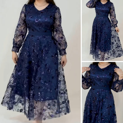 💐👗【S-5XL】Vysokokvalitné šaty, nový štýl, veľmi krásne