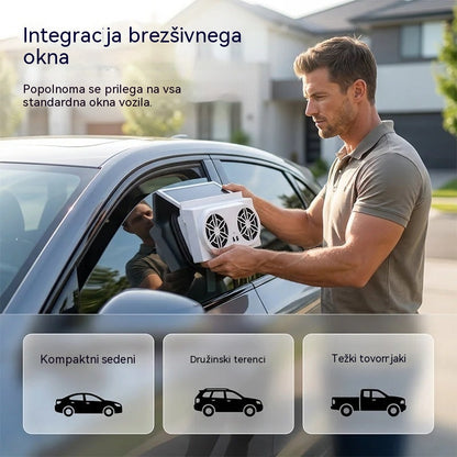 50 % popusta 🌀 Avtomobilski ventilator na sončno energijo