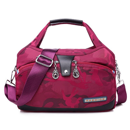 👜【50% kedvezmény】Divatos női könnyű, lezser Oxford szövet kézitáska nagy kapacitással, 💧Vízálló, ✅Tökéletes utazáshoz és vásárláshoz, ✅Többféle hordozási lehetőség: kézitáska, válltáska, oldaltáska
