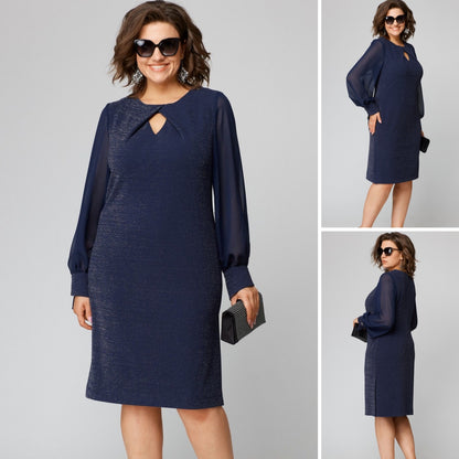 💖💖【S-5XL】🍁🍂Wysokiej jakości elegancka sukienka na jesień i zimę w nowym stylu