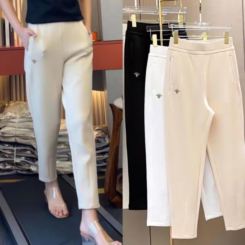 💥【Časově omezená nabídka】💥【M-4XL】 Neformální harémové kalhoty s vysokým pasem-3877691