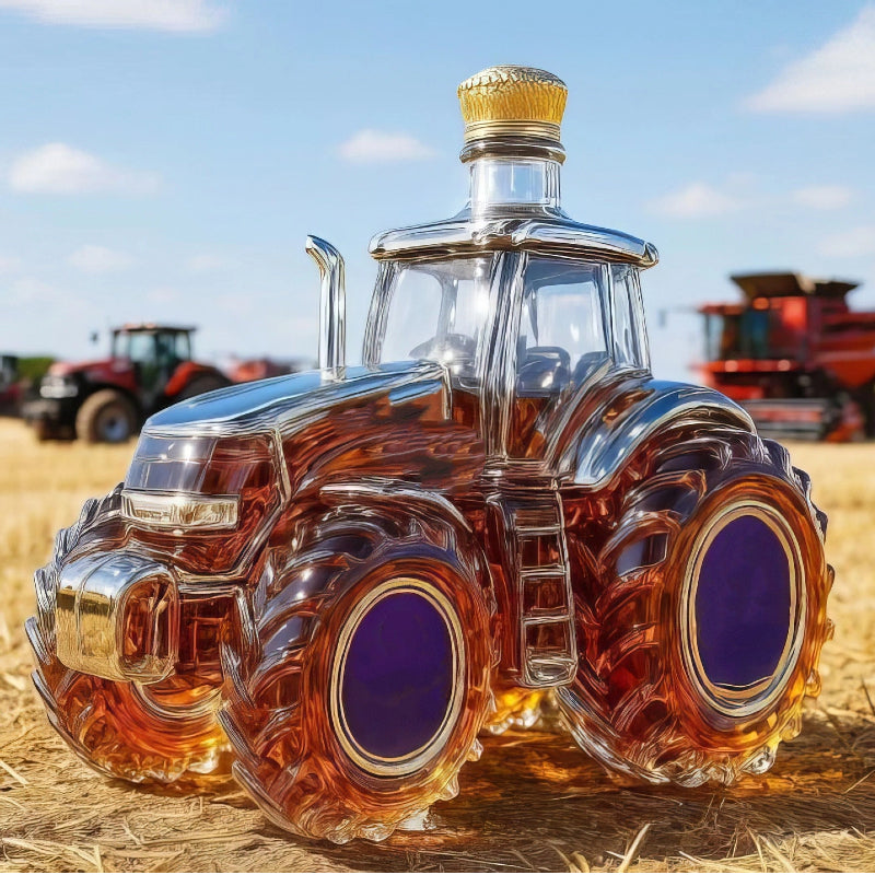 🍾🥃Zabawny zestaw butelek whisky (300-320 ml) | 6 kreatywnych i wyjątkowych wzorów | Oryginalny prezent i świetna dekoracja baru