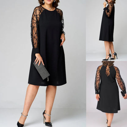 💖💖【S-5XL】🍁🍂Wysokiej jakości elegancka sukienka na jesień i zimę w nowym stylu