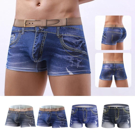 🩳【Kupte 2 a získejte 2 zdarma】Pánské prodyšné bavlněné boxerky