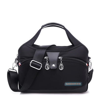 👜【50% kedvezmény】Divatos női könnyű, lezser Oxford szövet kézitáska nagy kapacitással, 💧Vízálló, ✅Tökéletes utazáshoz és vásárláshoz, ✅Többféle hordozási lehetőség: kézitáska, válltáska, oldaltáska