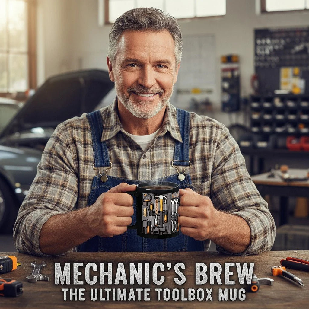 🔥🔥 2026 Nejnovější hit: ☕ Konečný mechanikova sada nářadí Hrnek
