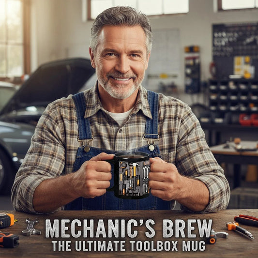 🔥🔥 2026 Nejnovější hit: ☕ Konečný mechanikova sada nářadí Hrnek