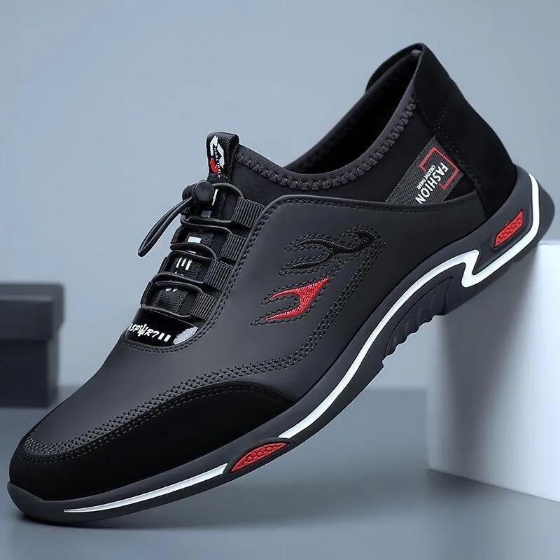 👞Męskie, oddychające buty biznesowe na co dzień.