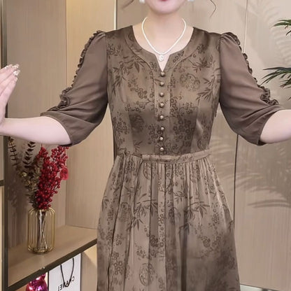 ✨【M-5XL】🍁2024 Jesienne nowe wysokiej jakości sukienki z paskiem