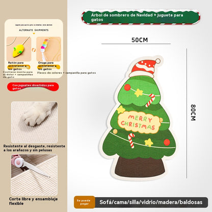 🏆【Compra 1 y llévate 1 gratis】【🔥Venta caliente】Rascador de pared para gatos que no requiere instalación - Rascador vertical Cube