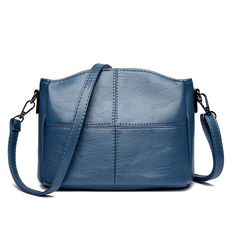 👜 Nový styl kabelky přes rameno z pravé kůže, retro ručně vyráběné, módní a všestranné