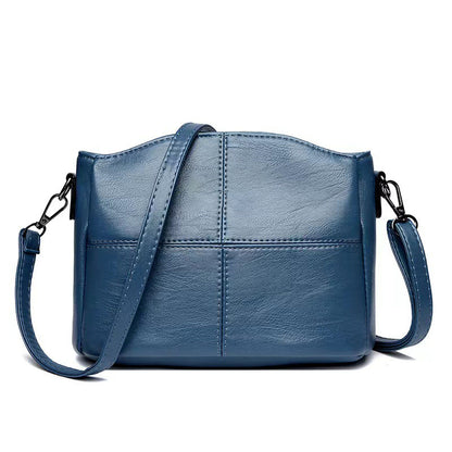 👜 Nový styl kabelky přes rameno z pravé kůže, retro ručně vyráběné, módní a všestranné