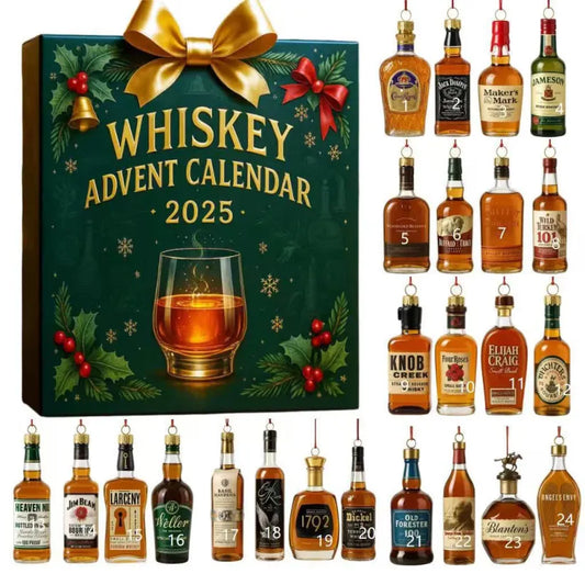 🔥【Kup 1 i otrzymaj 1 za darmo】 Kalendarz adwentowy z whisky na rok 2025.