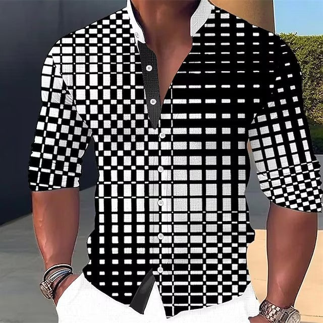 🔥【Darmowa dostawa】👔【S-6XL】Bawełniana koszulka z nadrukiem dla mężczyzn