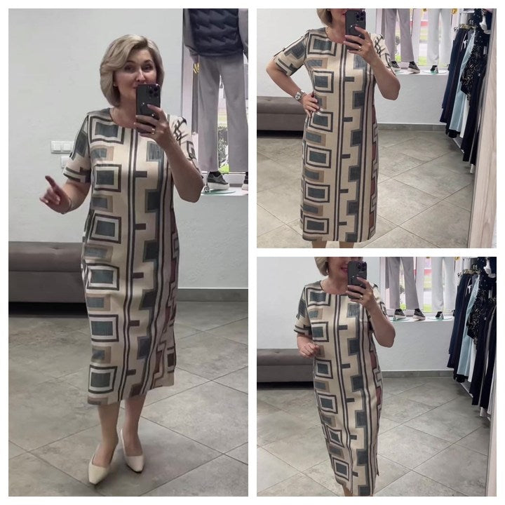 🌷🔥【Wyprzedaż końcowosezonowa】【S-5XL】Wysokiej jakości, wygodne i stylowe sukienki w dużych rozmiarach