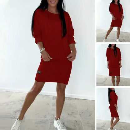 🎁【S-3XL】2025 nuevo vestido ajustado de algodón para mujer