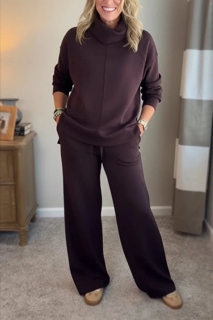 【S-5XL】Conjunto casual de mujer, nueva colección otoño-invierno, promoción por tiempo limitado.