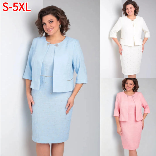 👩【S~5XL】Rochie elegantă nouă