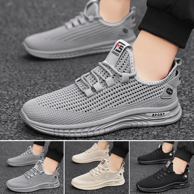 🔥【39-44】👟Pánské pohodlné, prodyšné, neklouzavé módní síťované boty
