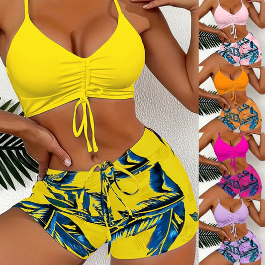 🏊‍👙【S-2XL】🌴 Elegantné plavky s potlačou pre väčšie veľkosti