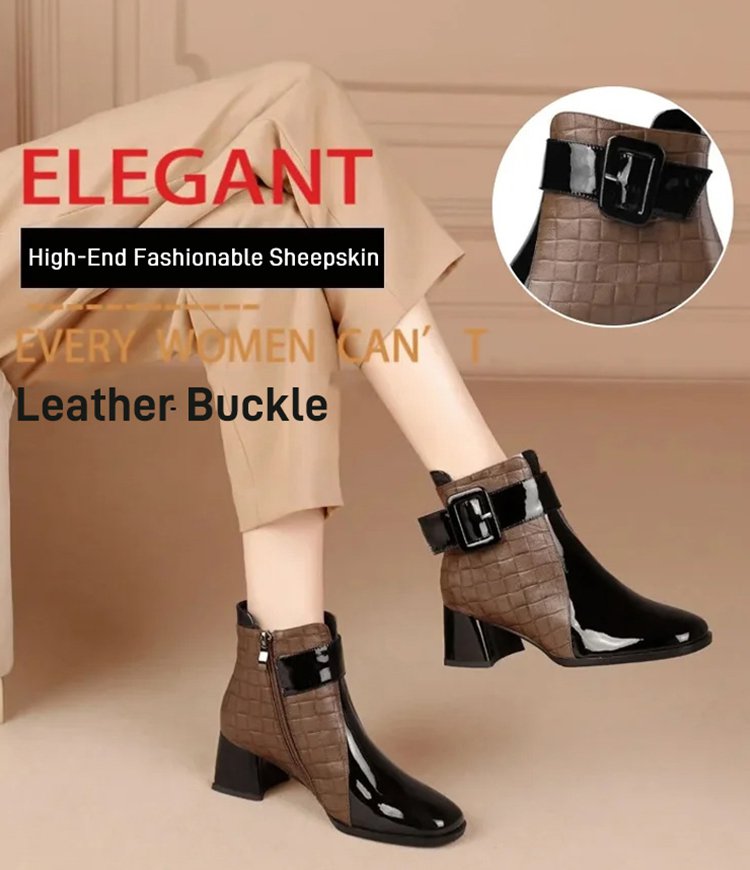 🔥 【35-40】 2025 zapatos nuevos de piel de vaca importados de Australia