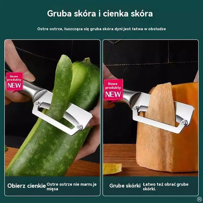 🔥【Kup 1, 1 dostaniesz gratis】🔥 Pogrubiona obieraczka ze stali nierdzewnej do użytku kuchennego.