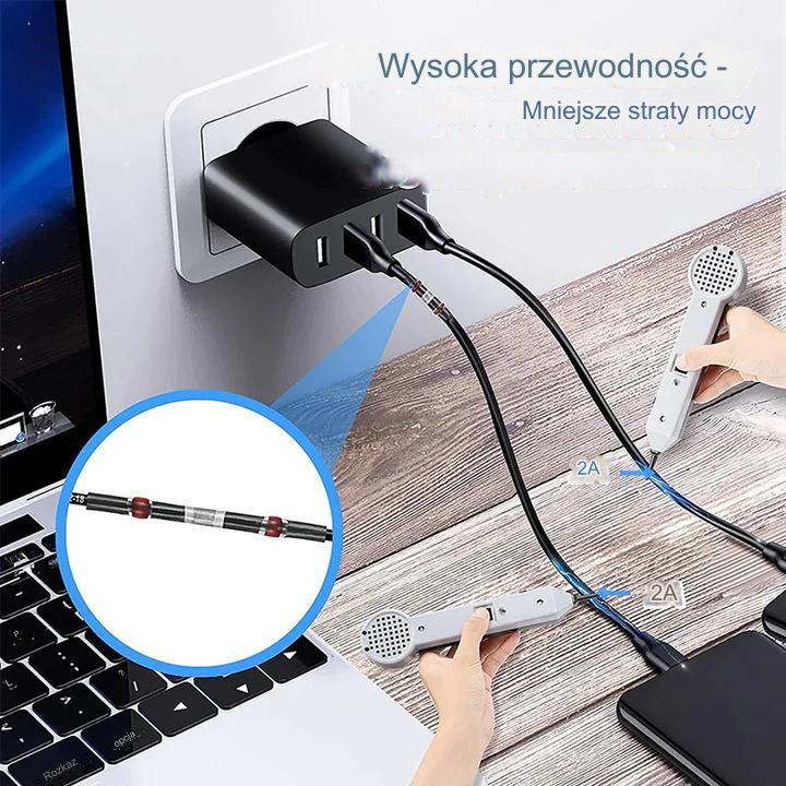 🔥🛠️ 【200 sztuk】🧩Wielofunkcyjna tuleja uszczelniająca, naprawa zerwanych przewodów, zestaw złączy spawalniczych termokurczliwych