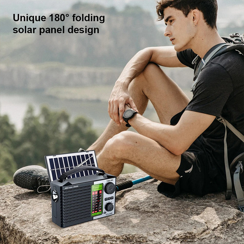 💥🏕️Wielofunkcyjne radio przenośne, radio AM, wbudowany moduł Bluetooth, dźwięk wielostrefowy