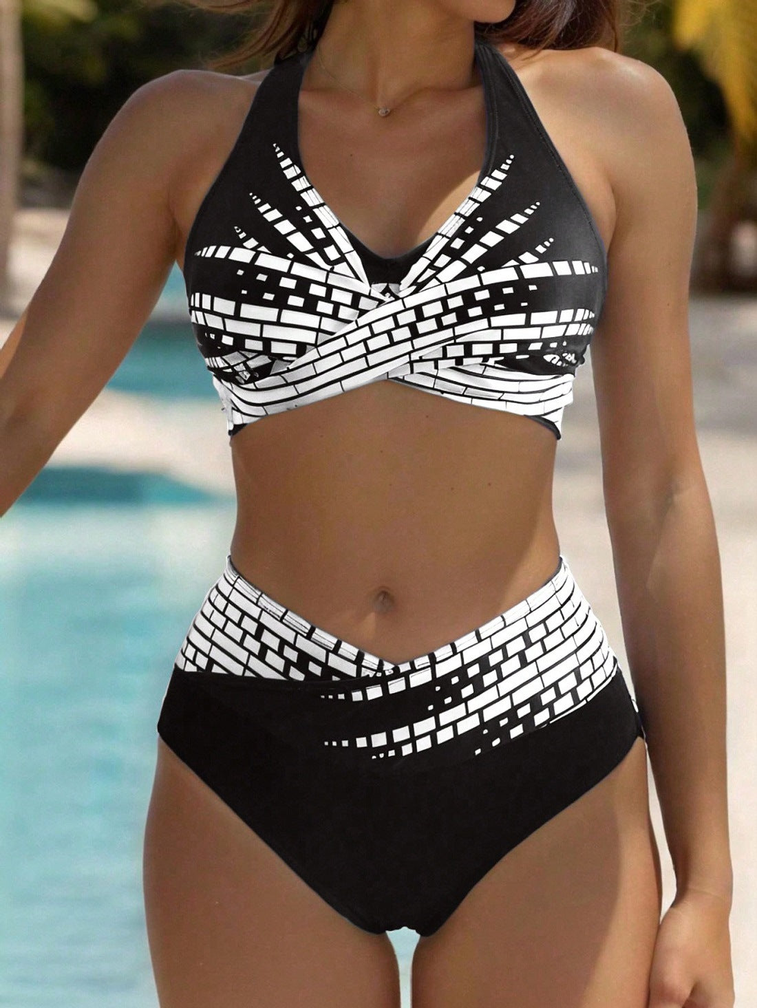 【✨Rabat ograniczony czasowo】👙 （40-100KG）Nowy modny kostium kąpielowy bikini, dostępny w wielu kolorach