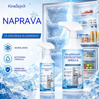 🔥【2 steklenički za 23 EUR】❄️ Novo sredstvo za odmrzovanje 2026 🧡 Hitro odstranite led iz zamrzovalnika