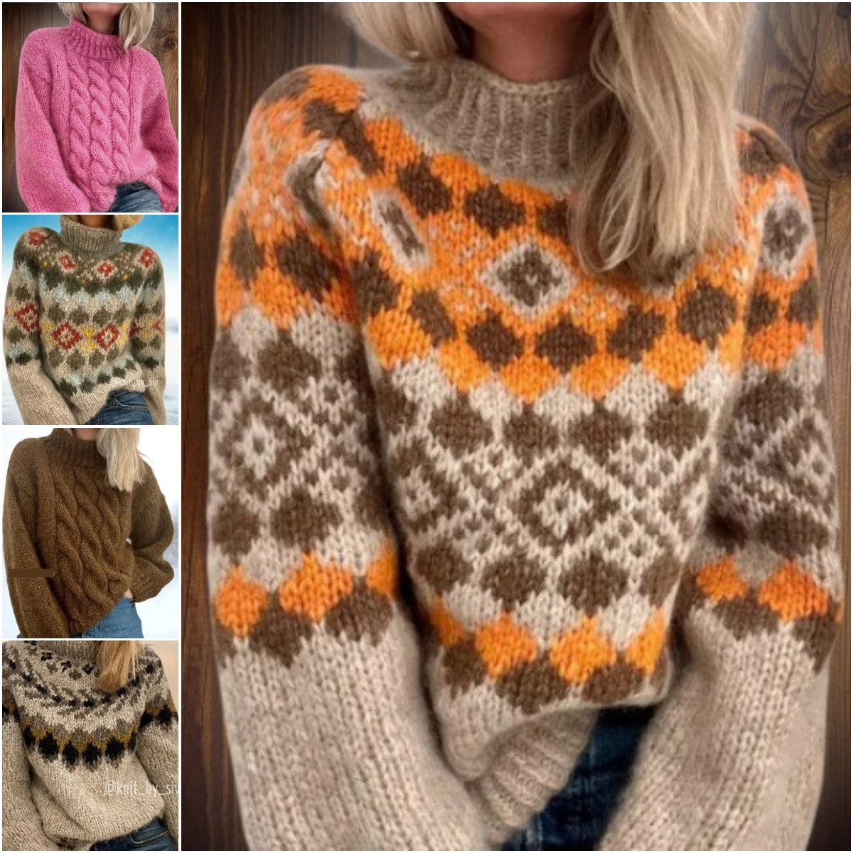 ⏳Časovo obmedzená zľava 50 %⏰【S-2XL】Dámsky rolák s potlačou