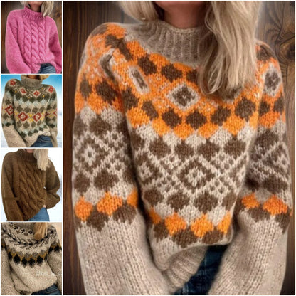 ⏳Časovo obmedzená zľava 50 %⏰【S-2XL】Dámsky rolák s potlačou