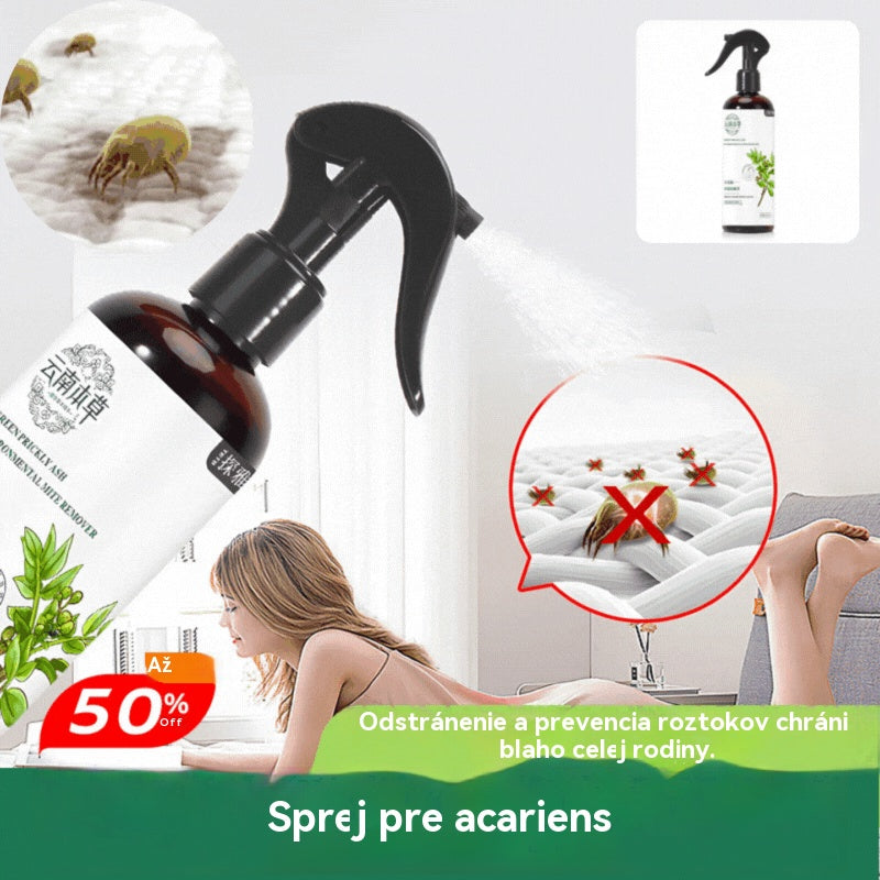 【Kúpte 1 a získajte 1 zadarmo】🍃🪲Sprej na odstraňovanie roztočov, sprej na odstraňovanie roztočov, dezinfekčný a deodorizačný sprej