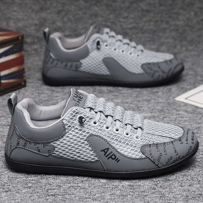 👟2025 pantofi sport casual respirabili pentru bărbați, din plasă, de vară nouă