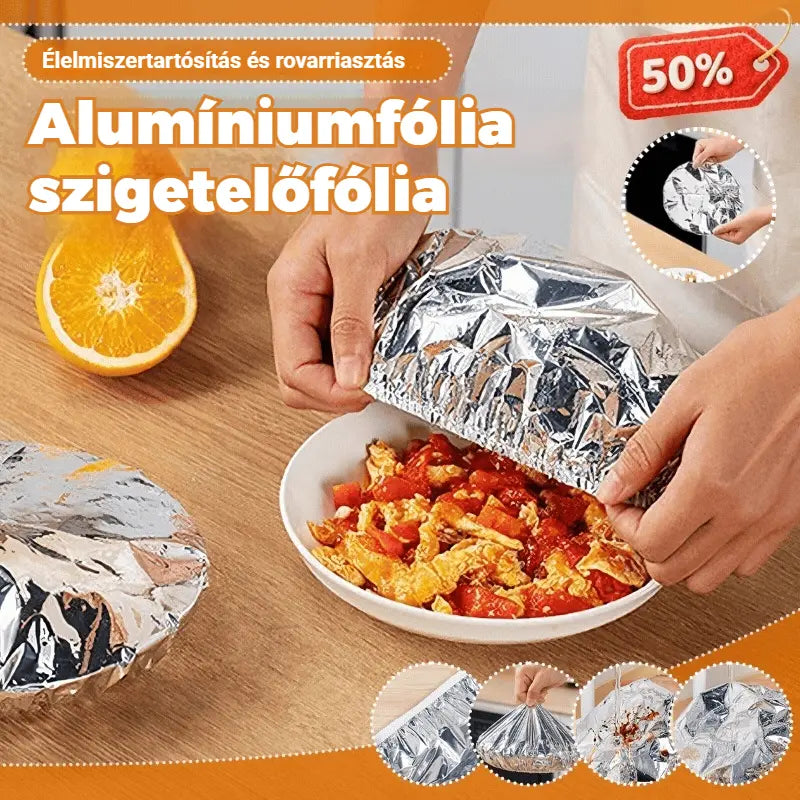 【100 darab】Alumíniumfólia szigetelő borítás【Utánvétes fizetés】