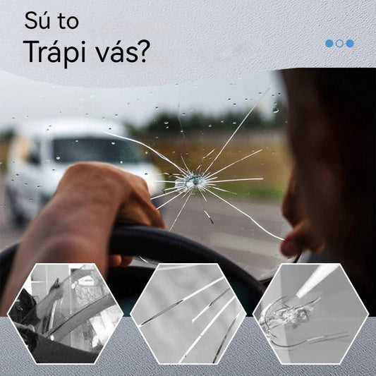 【6 darabos készlet】🚗 Repedésjavító folyadék, karcolás- és repedéseltávolító ragasztó