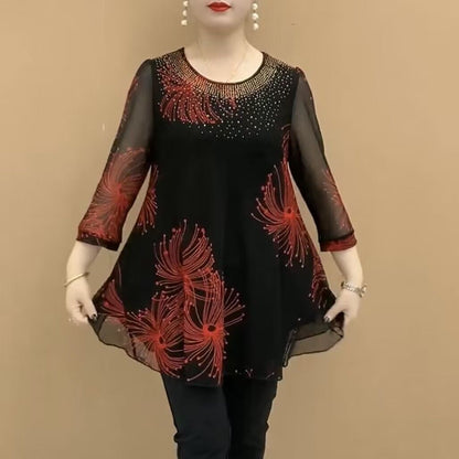 ✨【S-5XL】Top tricou din dantelă de vară 2025