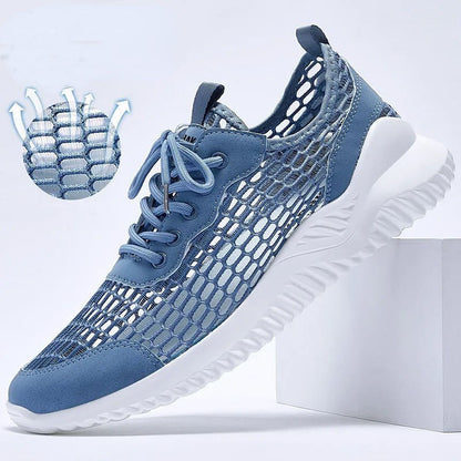 👞【39~44】Nová ľahká, priedušná a všestranná športová obuv s veľkými otvormi 