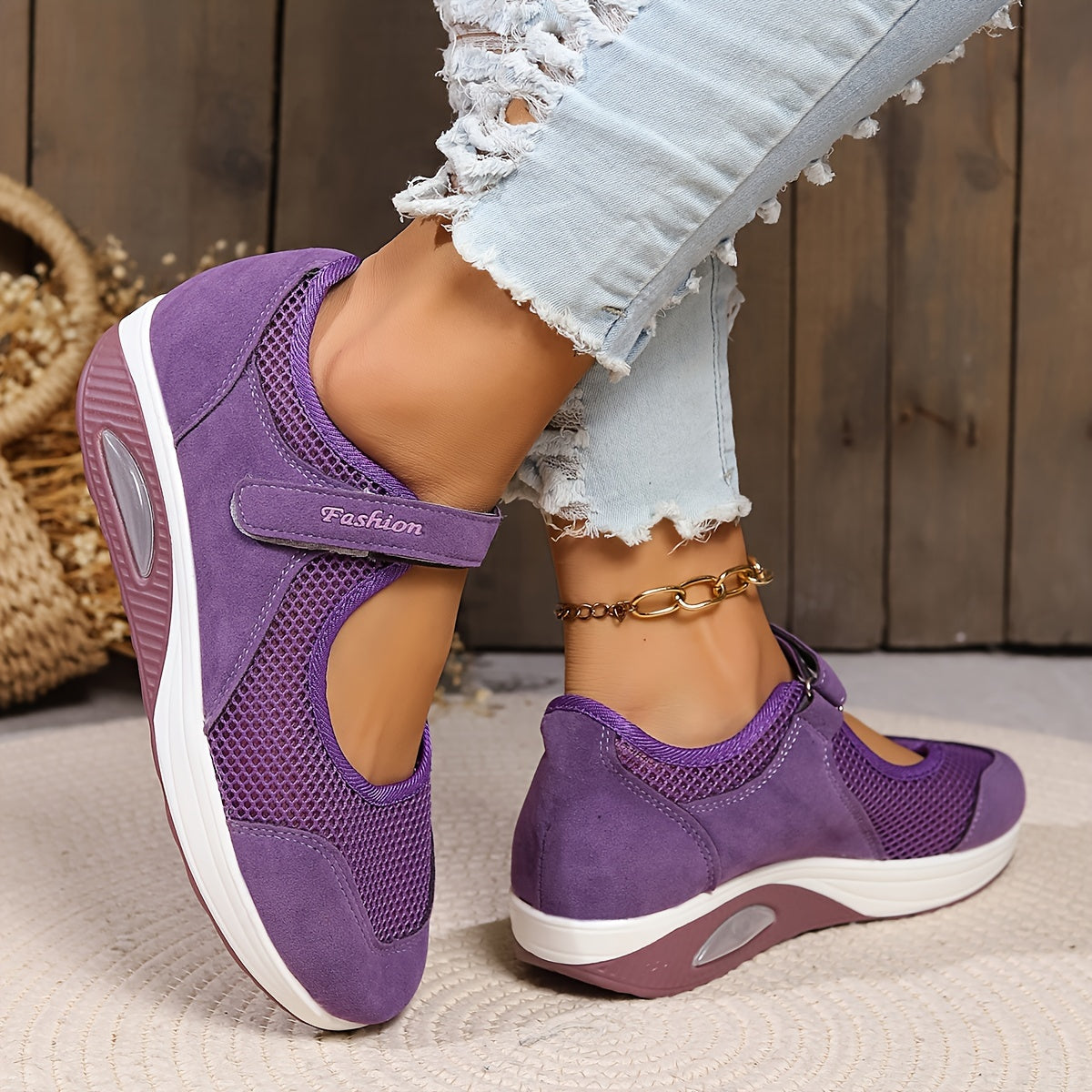 👟💨【Letní sleva】【35–43】Nové tlumicí a prodyšné ortopedické boty, pohodlné na nošení, snadné obouvání