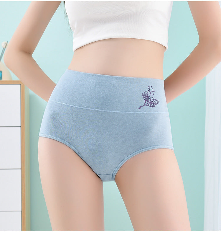 💕【Sada 6 ks】💕 [40–100 kg] Bavlněné tvarovací kalhotky s vysokým pasem✅ Platba na dobírku