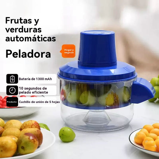 ⏳Oferta por tiempo limitado: 49% de descuento⏰ Pelador eléctrico transparente para frutas y verduras🍇🧄